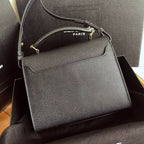 YSL Cassandra Mini Top Handle Bag Black