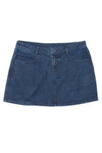 Atlas Denim Mini Skirt
