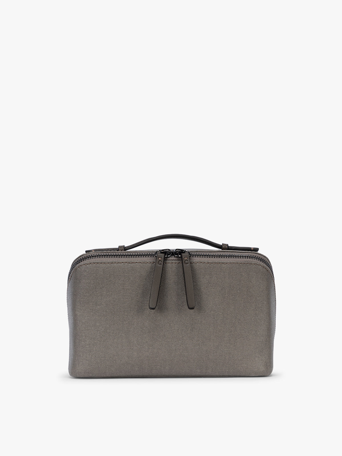 Colette Lay-Flat Toiletry Bag in Canvas