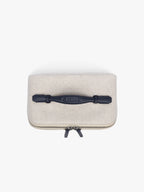 Colette Lay-Flat Toiletry Bag in Canvas