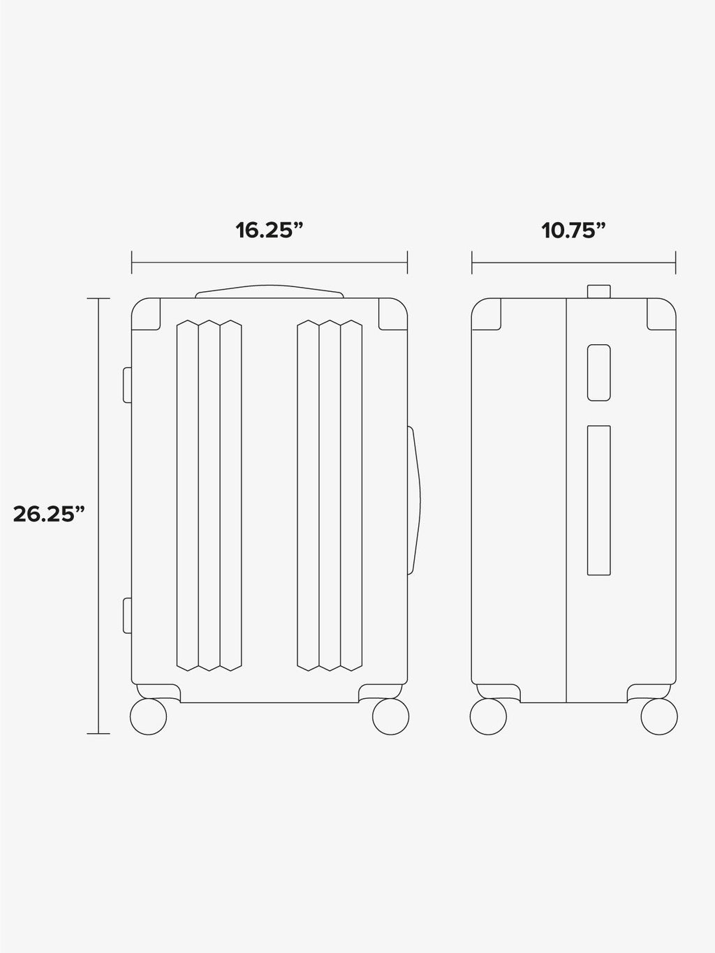 Ambeur 3-Piece Luggage Set