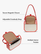 Colette Crossbody Wallet Bag in Canvas