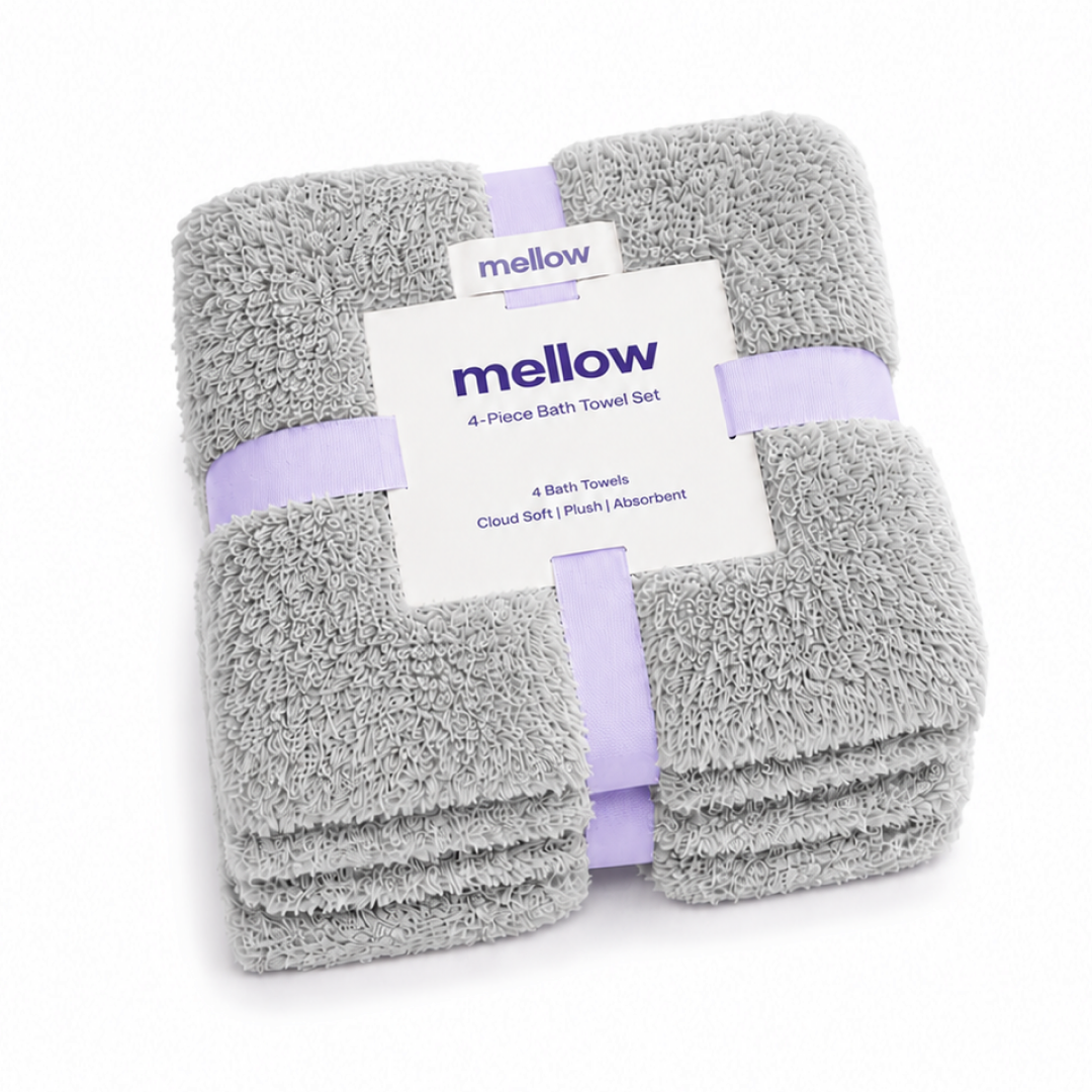 Cloud Plush Bath Towels (4-Pack)