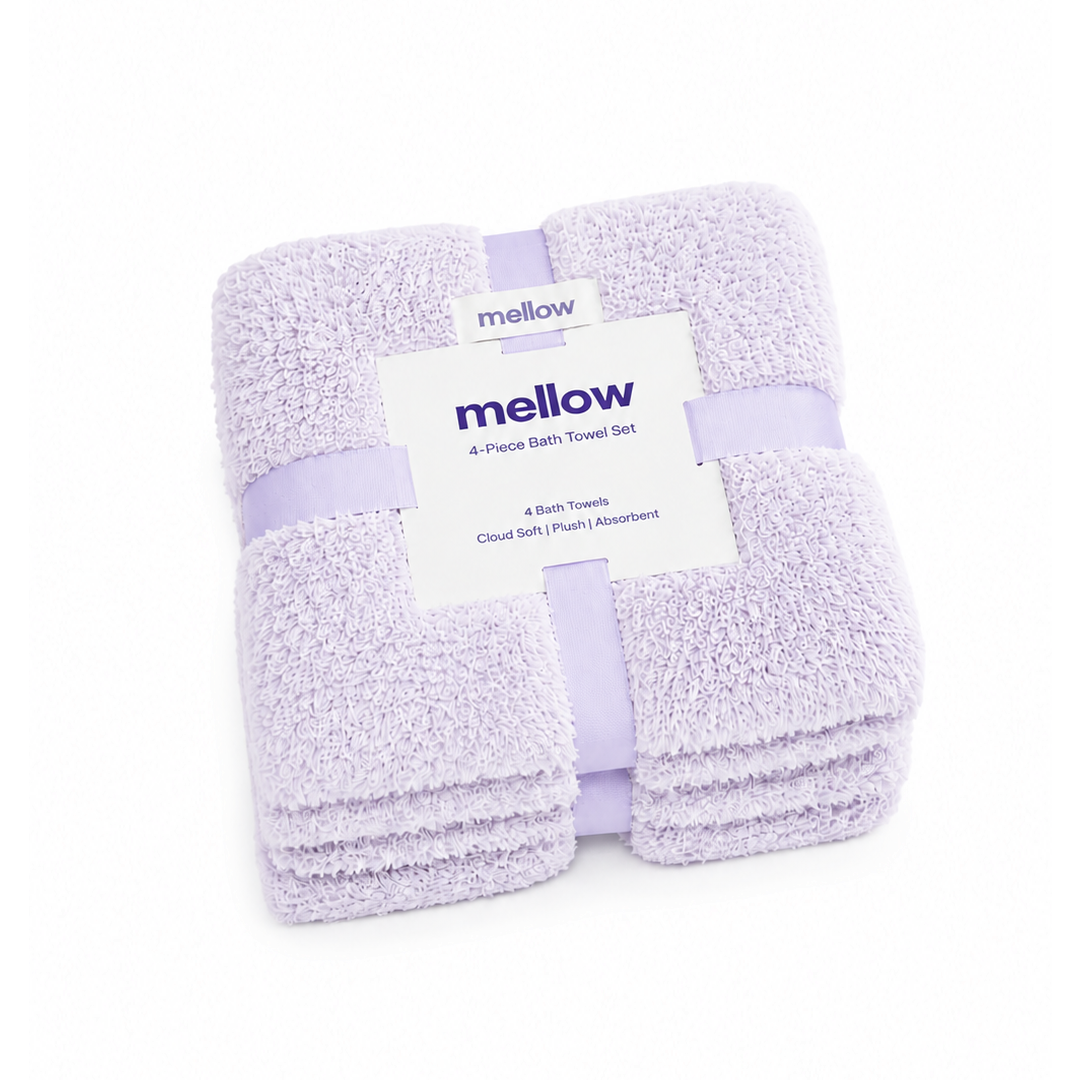 Cloud Plush Bath Towels (4-Pack)