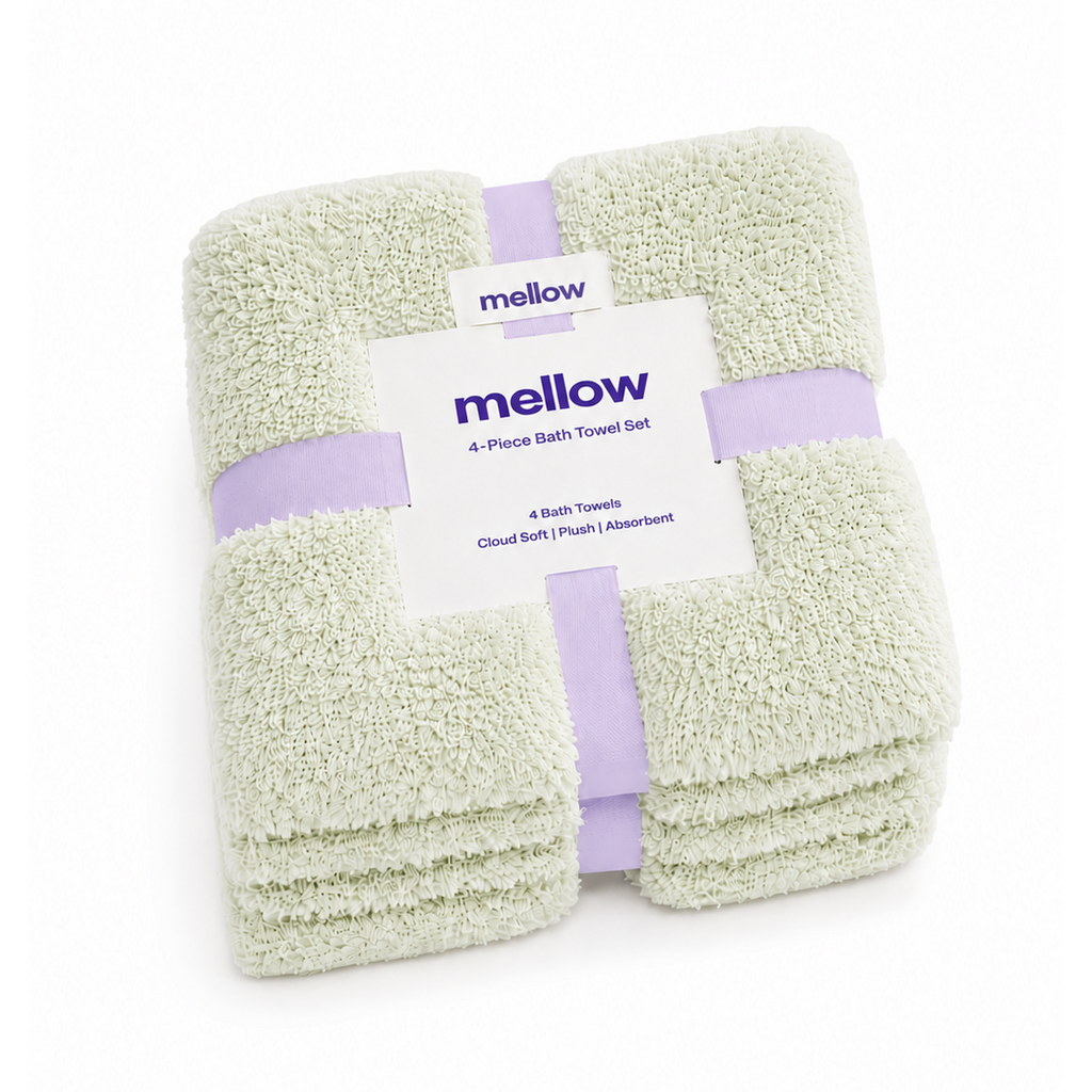 Cloud Plush Bath Towels (4-Pack)