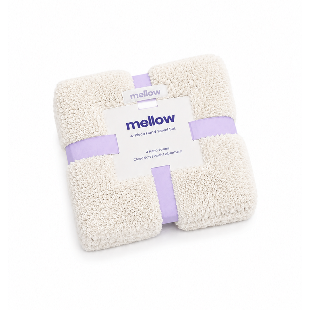 Cloud Plush Hand Towels (4-Pack)