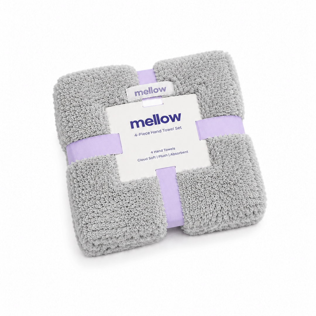 Cloud Plush Hand Towels (4-Pack)