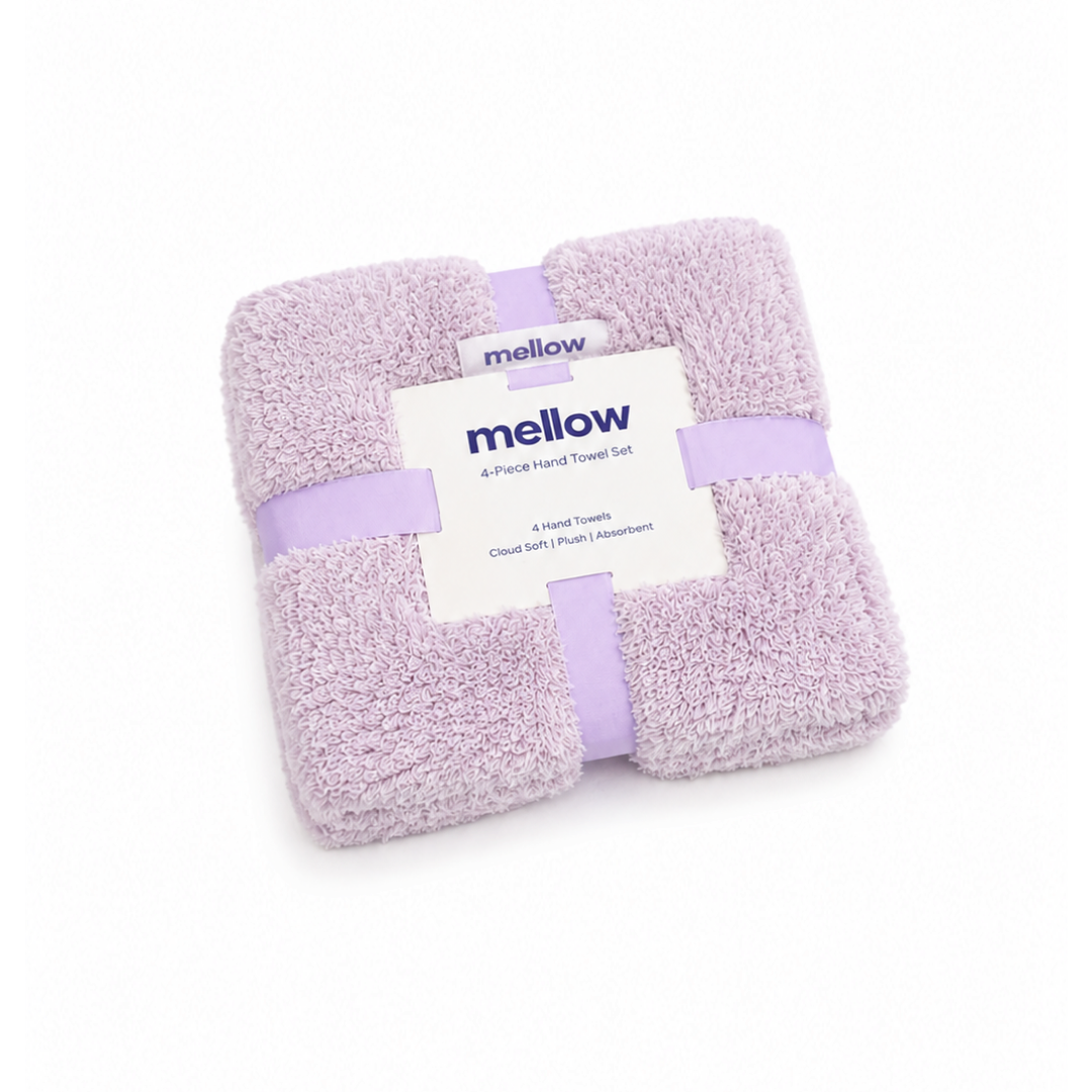 Cloud Plush Hand Towels (4-Pack)
