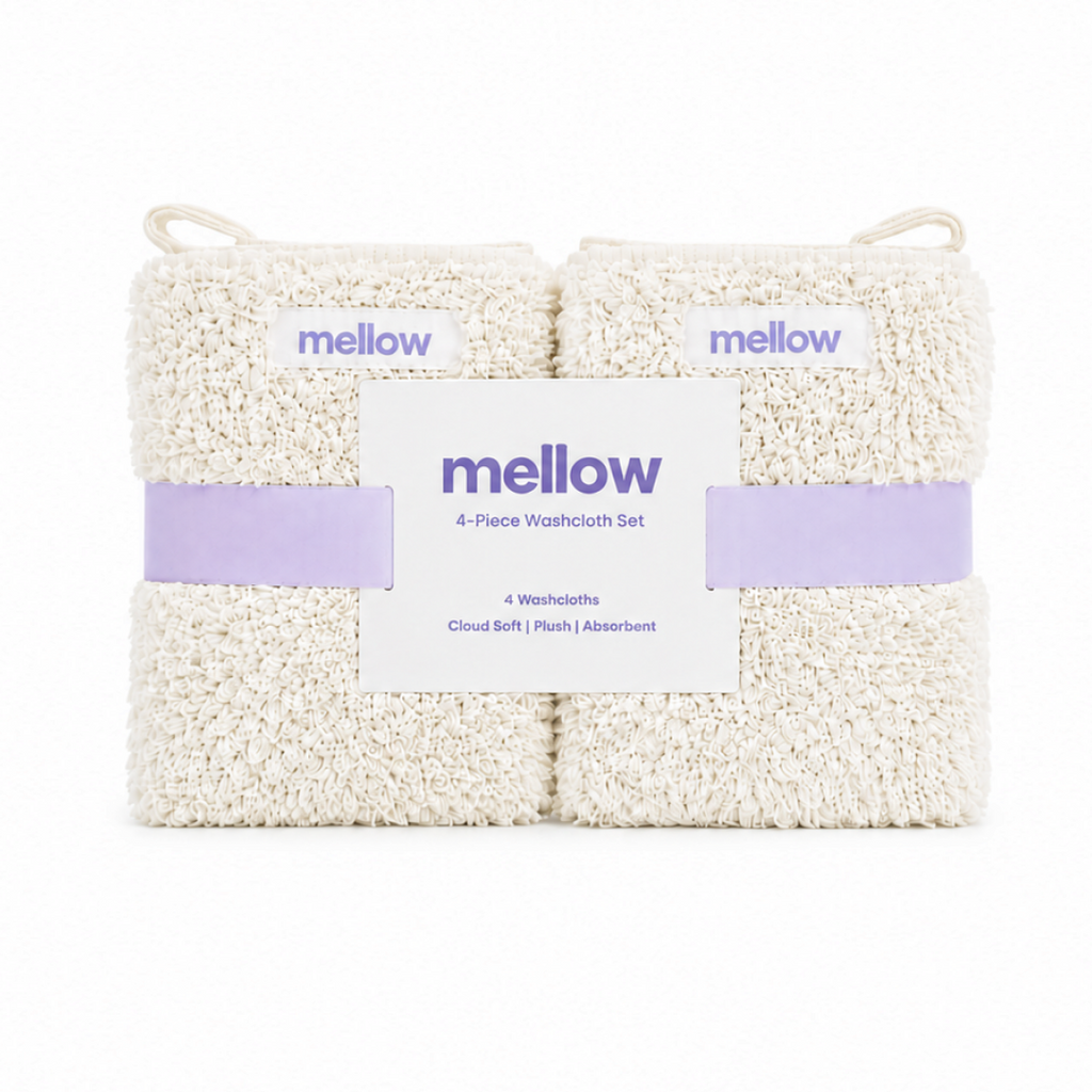 Cloud Plush Washcloths (4-Pack)
