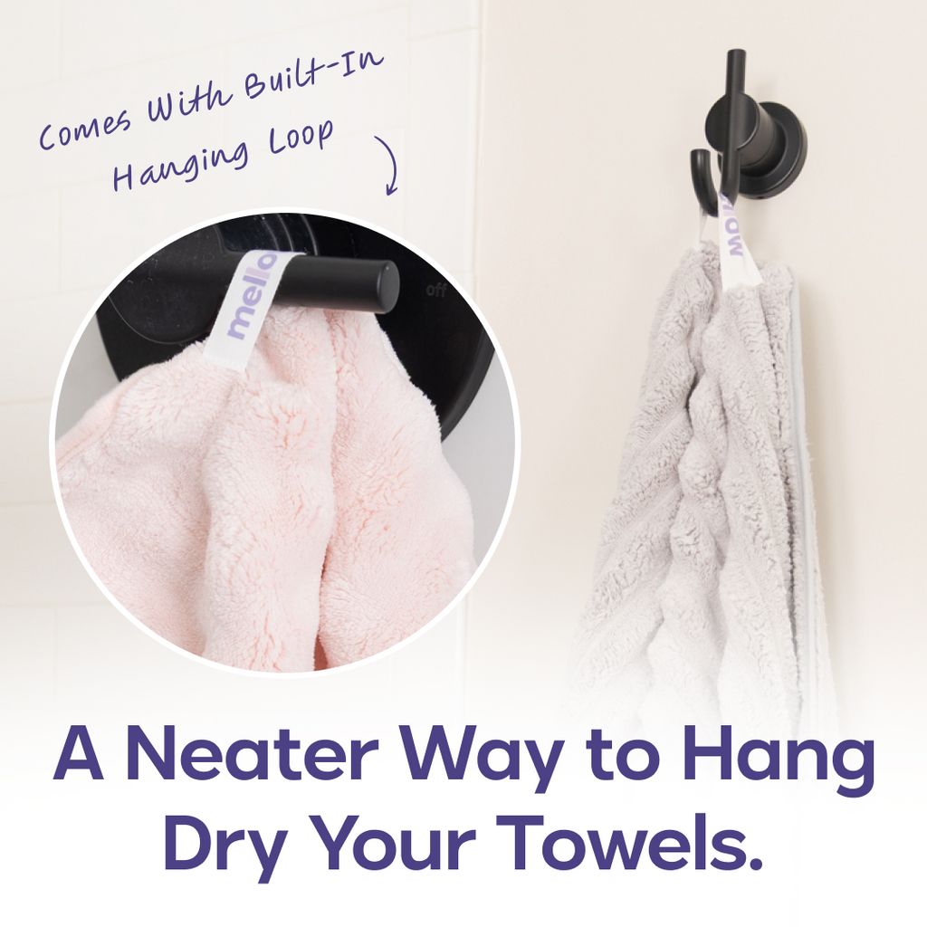 Ribbed Bath Towels (4-Pack)
