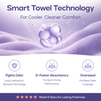 Ribbed Hand Towels (4-Pack)