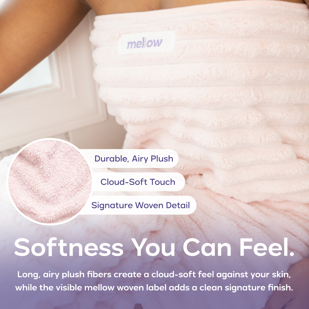 Ribbed Bath Towels (4-Pack)